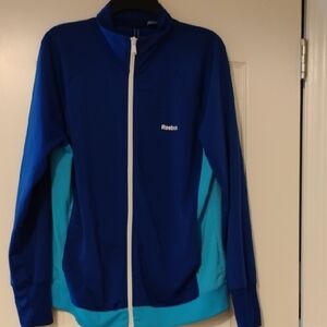 Reebok Vibrant Blue and Aqua Jacket